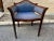 Wood Early 20th Century Edwardian Style Satinwood Dressing Chair For Sale - Image 7 of 12