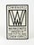 Wiener Werkstätte of America Inc New York Enameled Advertising Sign by Josef Hoffmann, 1960s For Sale - Image 4 of 18