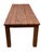 American Reclaimed Wood Farm Table From Sundance Living For Sale - Image 3 of 9