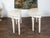 Pair of French Neoclassical Style 1880s Demilune Tables with Carved Décor For Sale - Image 9 of 12