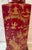 Mid 20th Century Vintage Hand Painted Red Chinoiserie Table Lamp For Sale - Image 5 of 9
