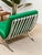 Mid 20th Century Styled After Kelly Green Barcelona Style Chair For Sale - Image 10 of 12