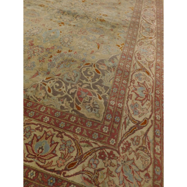 Vintage Hand-Knotted Rug 4'8"x 7' For Sale - Image 4 of 12