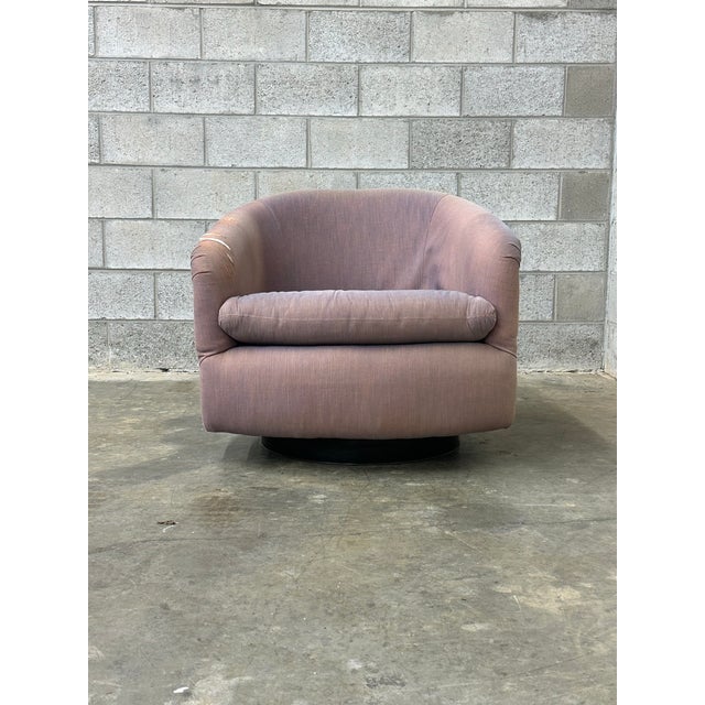 Milo Baughman/ Thayer Coggin Swivel and Tilt chair. Iconic pieces of design, that work in so many different interiors. In...