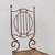 Mid 20th Century French Neoclassical Iron and Woven Accent Chair For Sale - Image 10 of 11