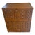 Remington Rand Vintage Remington Rand Library Bureau 45-Drawer Card Catalog Cabinet on Raised Leg Base For Sale - Image 4 of 6