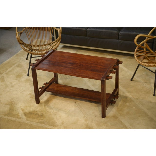 Scandinavian Coffee Table in Wood, 1960s For Sale - Image 10 of 13