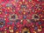 1900 - 1909 Vintage Persian Manchester Kashan Gallery Rug, Hand-Knotted Wool, Geometric Pattern, 6x12, Crimson Red & Blue For Sale - Image 5 of 18