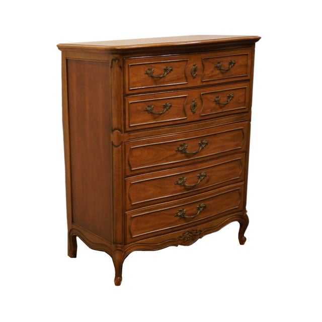 Thomasville Thomasville Furniture Place Vendome Collection French Provincial 40" Chest of Drawers 615-10 For Sale - Image 4 of 12