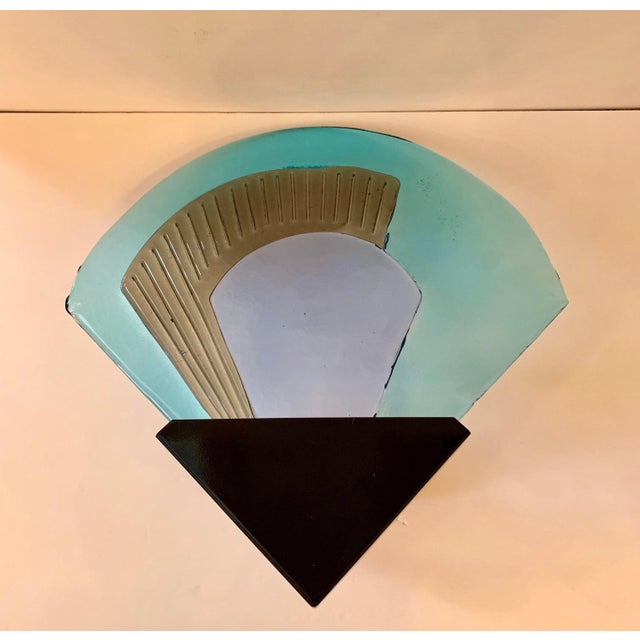 1980s Murano Glass Itre Wall Lights - a Pair For Sale - Image 12 of 13