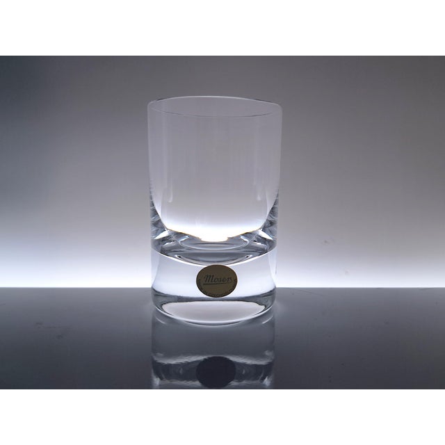 1970s Fashioned Crystal Glasses from Moser, 1970s, Set of 6 For Sale - Image 5 of 10