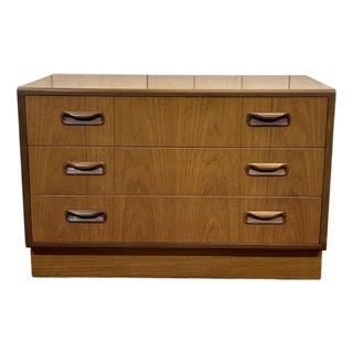 Low English Teak Chest of Drawers from G-Plan, 1970s For Sale