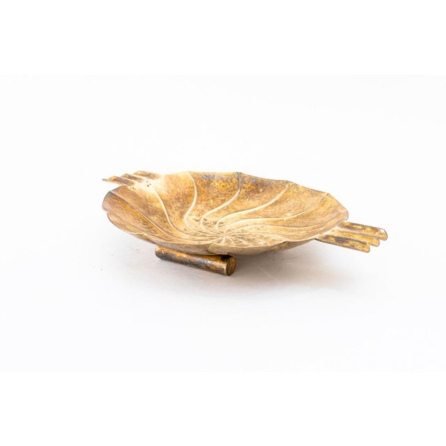 1950s Hammered Ashtray, Vienna, Austria, 1950s For Sale - Image 5 of 6