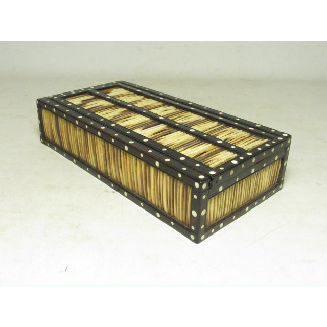 Anglo Indian Long Quill Pencil Box For Sale In San Francisco - Image 6 of 13