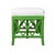 Wood Lillian Bench - Bright Green For Sale - Image 7 of 8