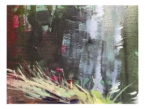 Ivdra Antra, Swamp Studio, 2024, Oil on Canvas