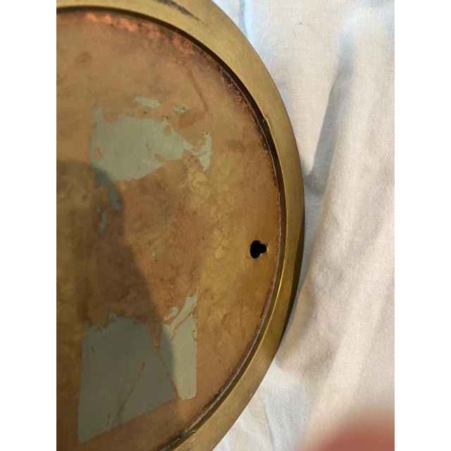 1990s Brass Decorative Ship Clock For Sale In New York - Image 6 of 9
