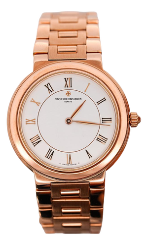 Vacheron Constantin Sovereign 18k Rose Gold 32mm Watch
