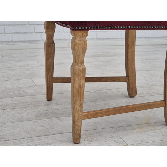 Danish Dinning Chairs in Oak Wood, 1970s, Set of 6 For Sale - Image 17 of 18