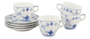 Coffee Cups with Saucers from Royal Copenhagen, 1960s, Set of 8