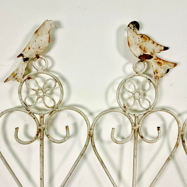 1940s Vintage Art Nouveau Boho Chic Arts & Crafts Garden Ornaments, Planter Bed Edging - Set of 4 For Sale - Image 13 of 18