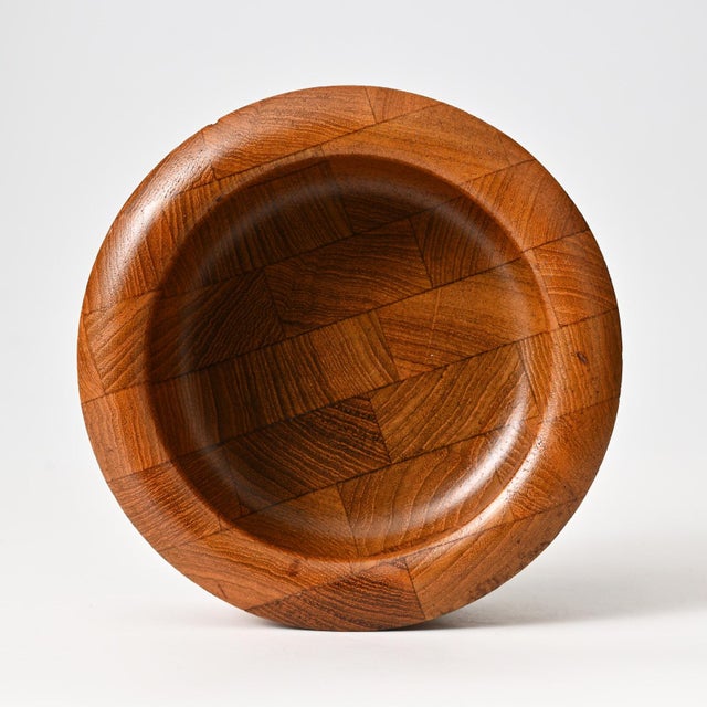 Mid-Century Danish Teak Bowl from Digsmed, 1960s For Sale - Image 9 of 10