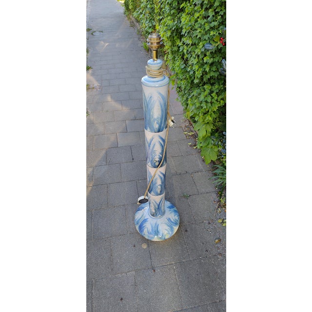 Ceramic Floor Lamp by Viggo Kyhn, Denmark, 1960s For Sale - Image 12 of 18