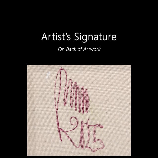 Green Awh 338 - Abstract Minimalist Textured Layered Colorfield Oil Painting on Canvas Original Artwork by Bernhard Zimmer For Sale - Image 8 of 8