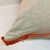 Animal Print Toss Pillow With Coral Linen Details For Sale - Image 12 of 12