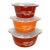 Vintage Mid-Century Pyrex Autumn Harvest Casserole Dishes With Lids - Set of 3 For Sale