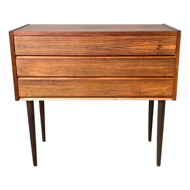 Vintage Danish Rosewood Chest of Drawers, 1960s For Sale