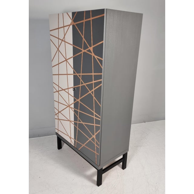 Vintage Wardrobe in Beech, 1970s For Sale - Image 3 of 12