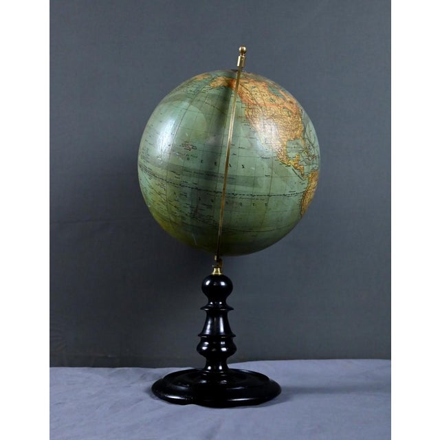 Terrestrial Globe from Hachette, 1870s For Sale - Image 16 of 18