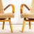 1950s Armchairs with Geometric Slub Jacquard Upholstery by Jaroslav Šmídek, 1950s For Sale - Image 5 of 11