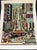 Vintage Nicky Watanabe "Powell Street Cable Car" Signed Serigraph Screenprint 28/300 San Francisco For Sale - Image 9 of 9