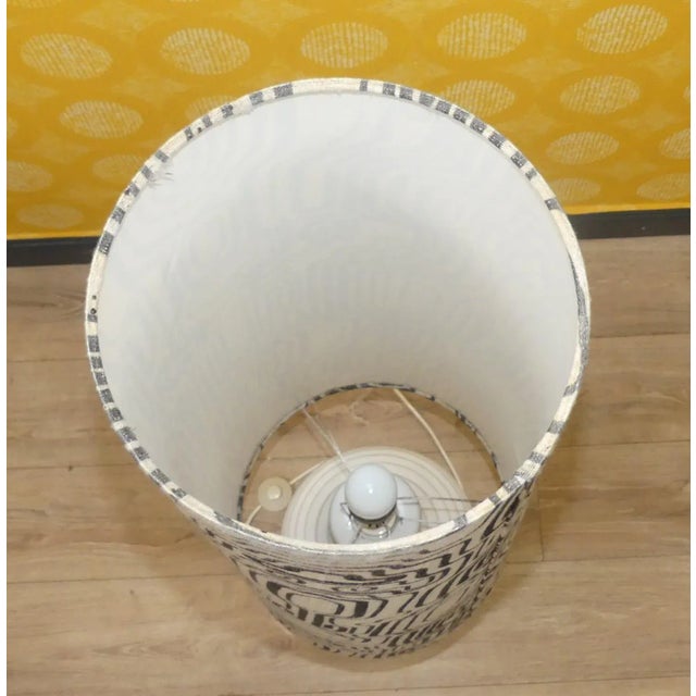 Vintage Floor Lamp with Ceramic Base, 1970s For Sale - Image 12 of 13