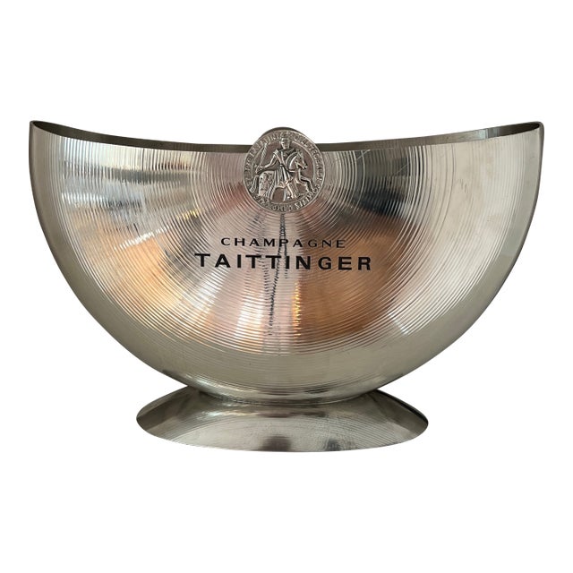 Vintage French Taittinger Double Champagne Cooler For Sale