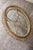 Vintage Coastal Boho Round Rattan and Glass Coffee Table For Sale - Image 9 of 10