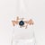 Blue Aaa London Blue Topaz Ring With Earth-Mined Diamond Accents in Solid 14k Gold, Size 6.75 For Sale - Image 8 of 9