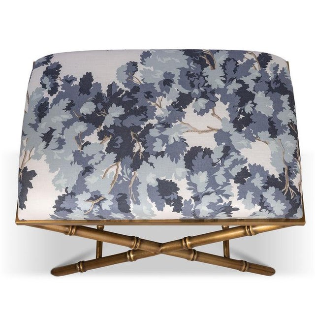 English Lauderdale Brass Cotswolds Bench For Sale - Image 3 of 4