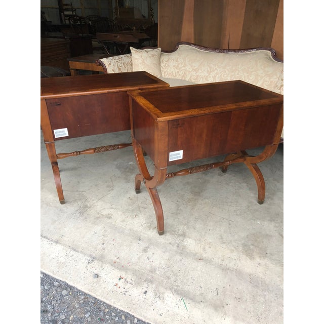 Ethan Allen Connolly Nightstands A Pair Chairish