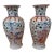 Pair of Altfield Hong Kong Hand-Painted Chinoiserie Bird & Floral Porcelain Vases, 14” For Sale