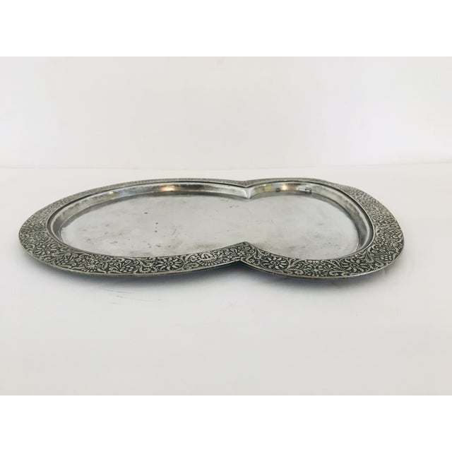 Victorian Aesthetic Movement Silverplate Tray With Greenman Face by Meridian For Sale - Image 10 of 13