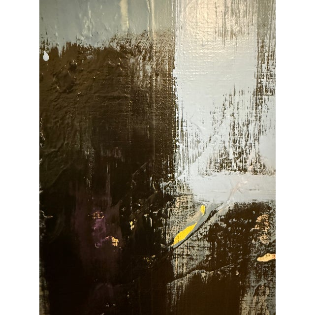 Blue Large "Color Field" Painting by Dennis Sakelson For Sale - Image 8 of 14