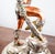 Metal Late 20th Century Martin Mendoza “Leopard Warrior” Monumental Plata Artistica .999 Silver Clad Aztec Warrior Sculpture for D’Argenta For Sale - Image 7 of 11