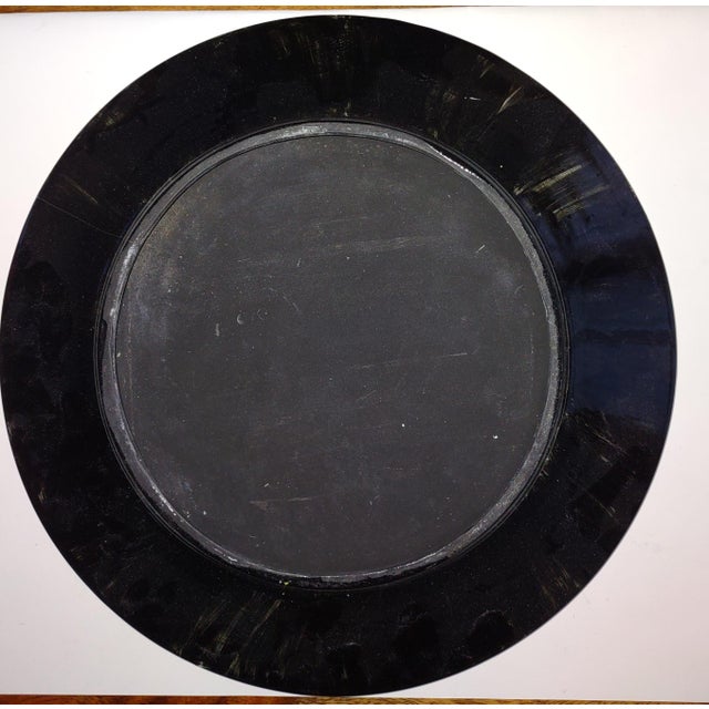 Late 20th Century Late 20th Century Signs of the Zodiac Plate, MCM Ceramic For Sale - Image 5 of 6