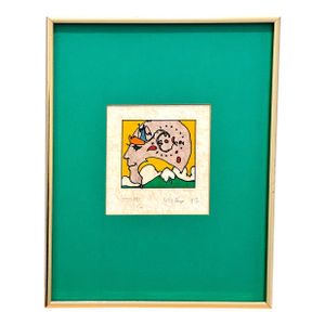 Peter Max’s “Going Within” Lithograph