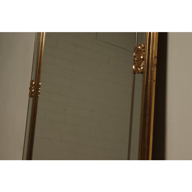 Large Revival Mirror in Gilded Resin from Deknudt, 1980s For Sale - Image 10 of 13
