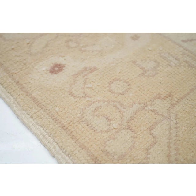 Oushak Rug 4'1'' X 6'1'' For Sale - Image 4 of 9