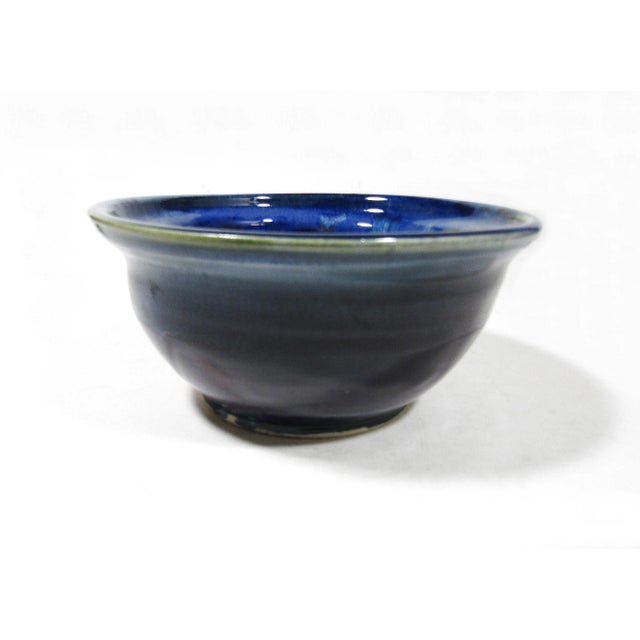 Charlie Pfitzer Contemporary Studio Art Pottery Glazed Bowl, Signed For Sale - Image 9 of 11